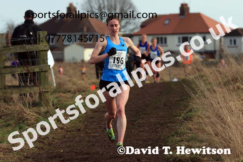 Senior Womens 2024 Northern Cross Country Champs., Sedgefield. Photo: David T. Hewitson/Sports for All Pics